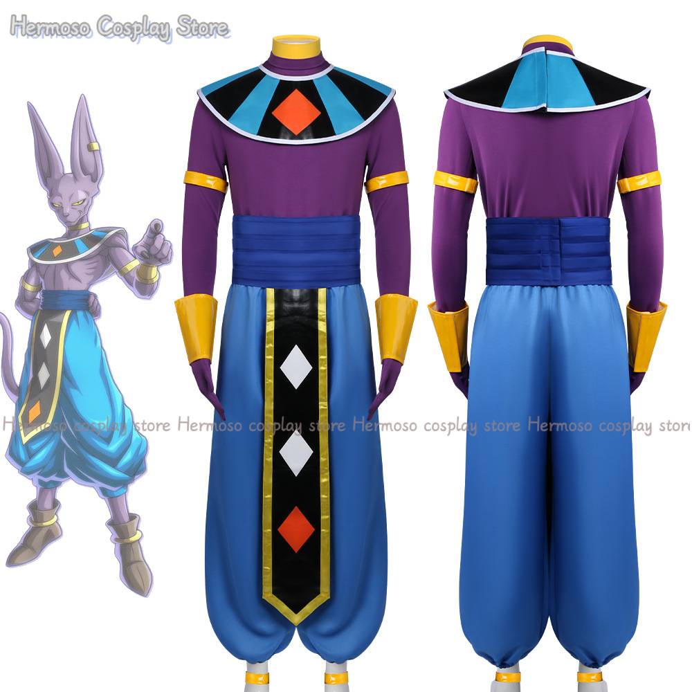 Beerus Birusu Cosplay Costume  - Party Games For Christmas ulasan dan harga